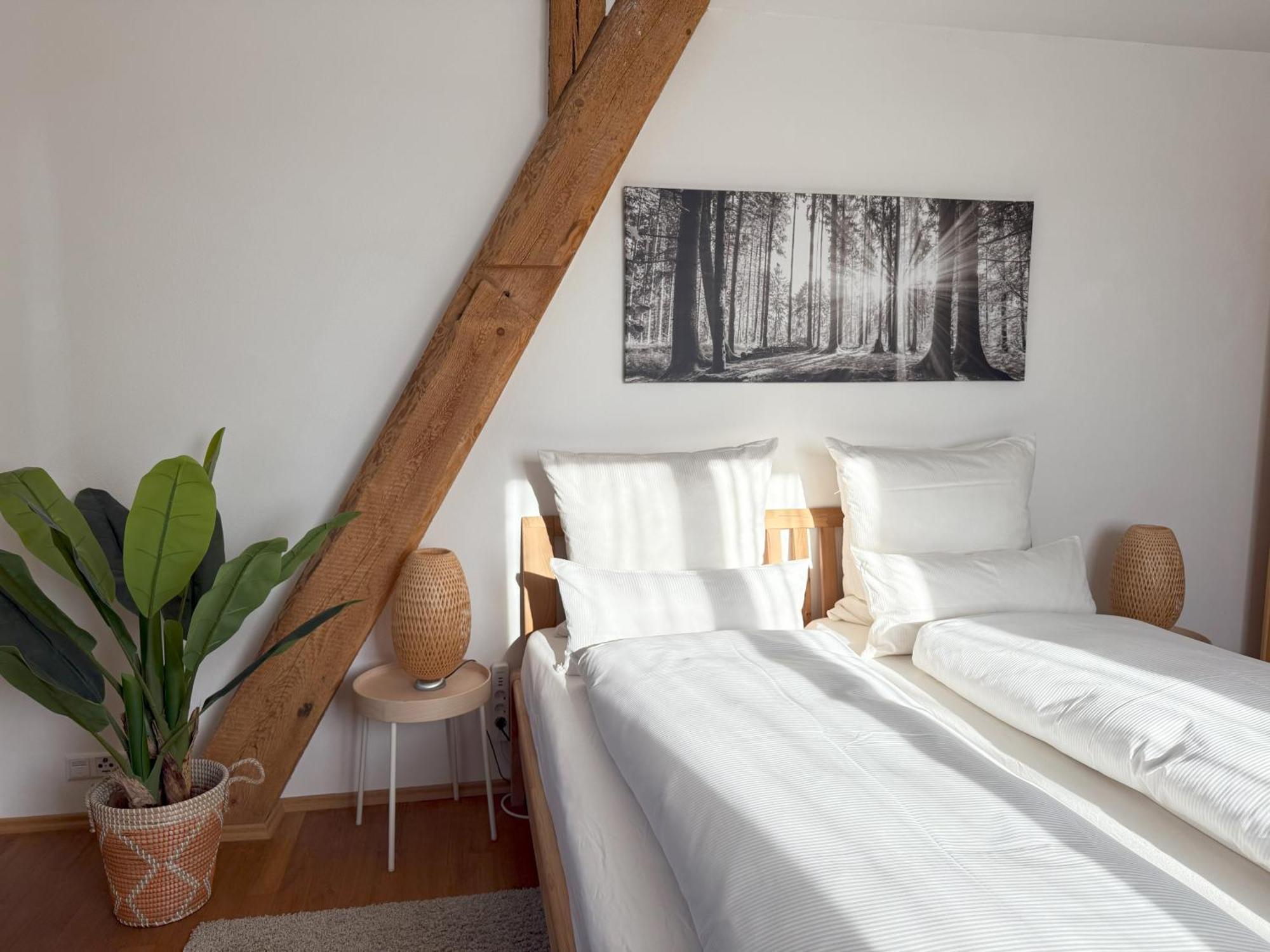 Fe Wo Brunnen - 120 Qm - Ruhige Lage - Viel Natur- Komfortabel - Grosser Balkon Und Garten メミンゲン エクステリア 写真